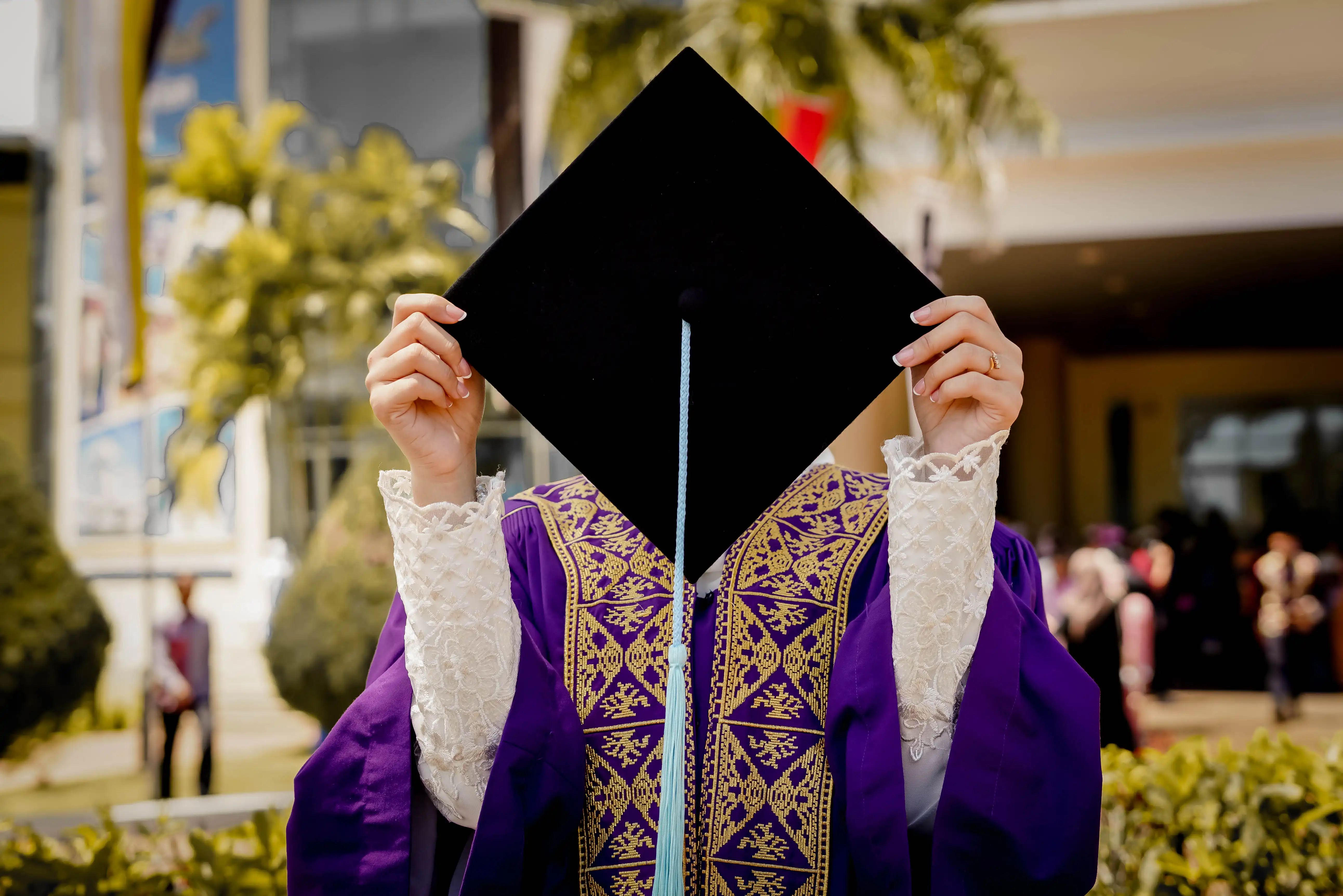 Campus graduation frame portfolio